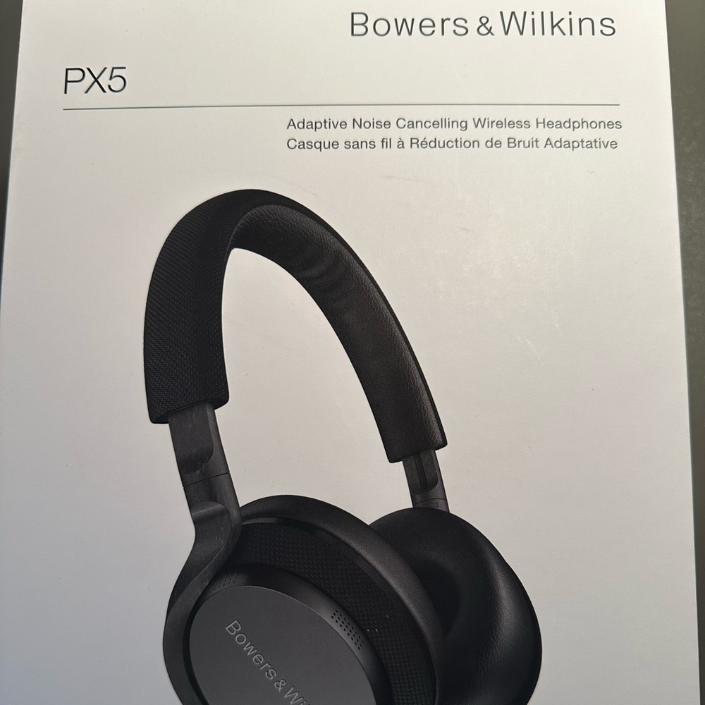 Bowers & Wilkins PX active noise cancellation, wireless